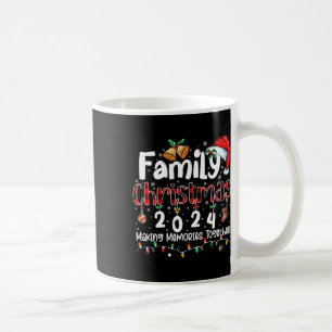 Mug Famille Noël 2024 Pajama Correspondance Squad Père
