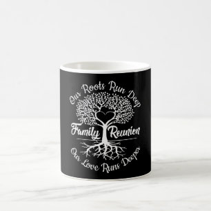 Mug Famille Réunion arbre généalogique Coeur