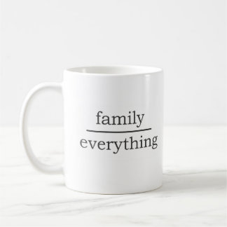 Mug famille sur tout