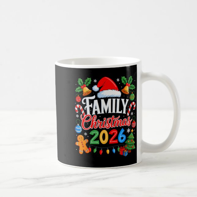 Mug Family Christmas 2026 Matching Pajamas Xmas Family (Droite)