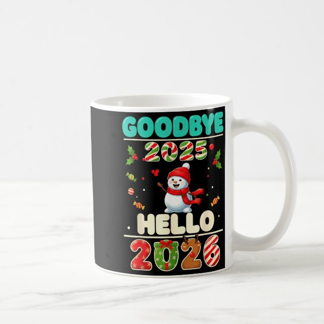 Mug Family Christmas Shirts Matching 2025, Funny Nye H (Droite)