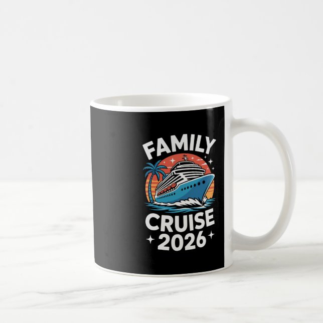 Mug Family Cruise 2026 Funny Cruising 2  (Droite)