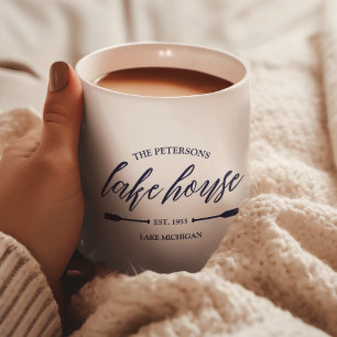 Mug Family Lake House Location Nautique Décor Personna