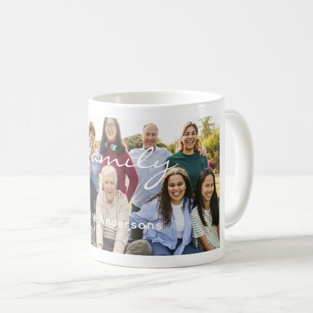 Mug Family Reunion Family Photo 11oz. Classic (Devant droit)