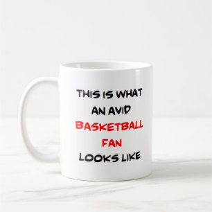 Mug fan de basket, passionné
