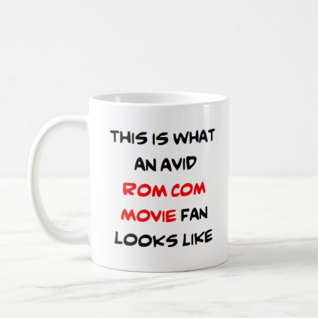 Mug fan de com film, avide (Gauche)