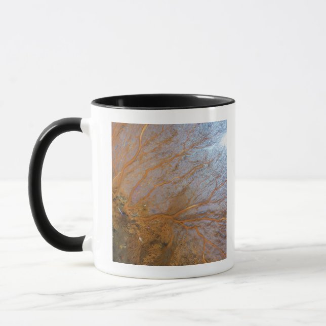 Mug Fan de mer gorgonian géante (espèces de (Gauche)