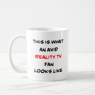 Mug fan de télé réalité, passionné