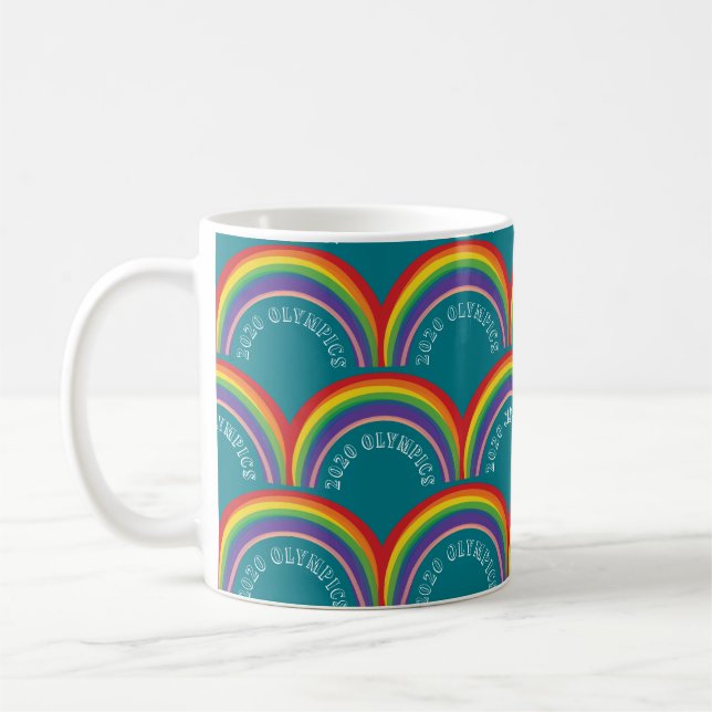 Mug Fan japonais Rainbow 2020 (Gauche)