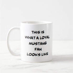 Mug fan loyal de mustang