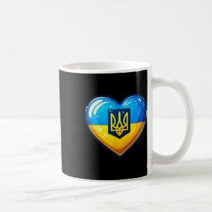 Mug Fan Ukrainien Bynner Drapeau Ukraine Art Cœur Mign