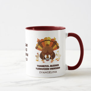 Mug FANATIQUE DE TURDUCKEN Funny Thanksgiving