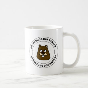 Mug Fanatique du jour de la marmotte