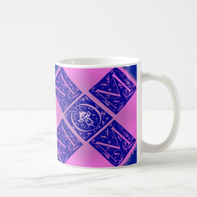 Mug Fancy Mama Texte en Blue and Purple (Droite)
