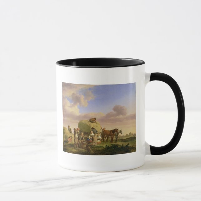 Mug Faneurs se reposant dans un domaine (Droite)