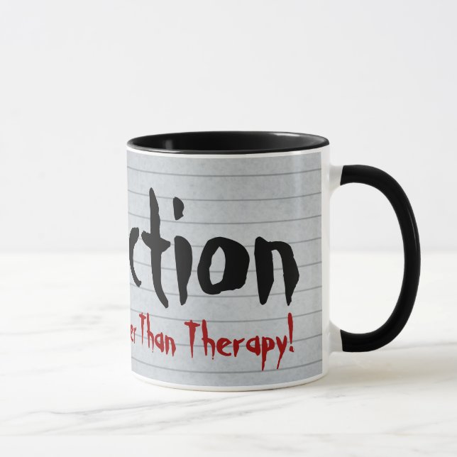 Mug Fanfiction meilleur marché que la thérapie (Droite)