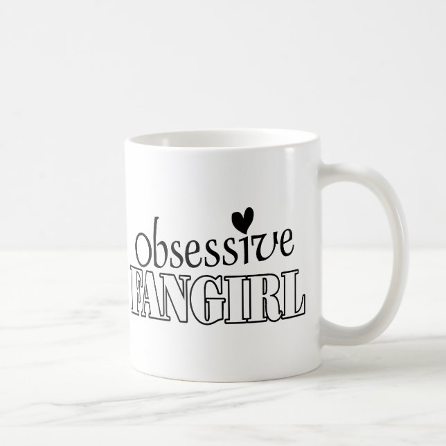 Mug Fangirl obsessionnelle (Droite)