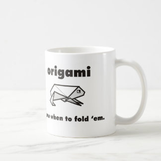 Mug Fans d'origami