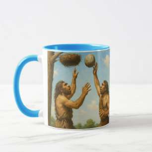 Mug Fantaisie Cute Basketball Préhistorique Final