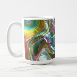 Mug Fantaisie de fluide d'opale solaire