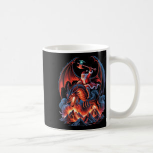 Mug Fantaisie de Noël Ec - Santa Mystique Mmo à Cheval