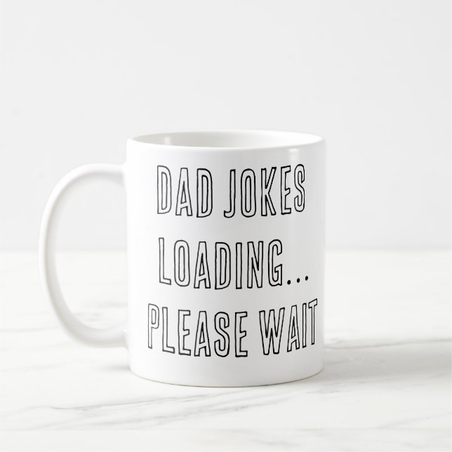 Mug Fantaisie du café du jour du Père (Gauche)