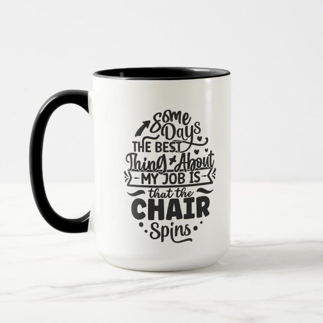 Mug Fantastique bureau de chaise tournante (Gauche)