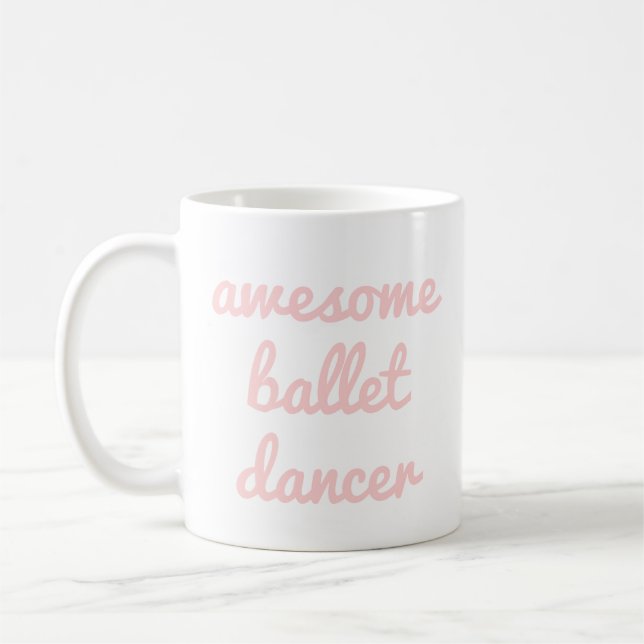 Mug fantastique danseur de ballet Citation Dancer cade (Gauche)