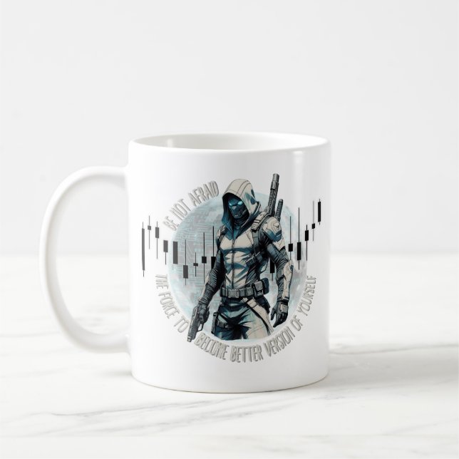 Mug Fantasy trade design | Cyberpunk | Self growth (Gauche)