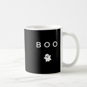 Mug Fantôme Boo Halloween Subtil Minimaliste Automne D