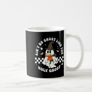 Mug Fantôme chrétien drôle avec Bible rétro catholique