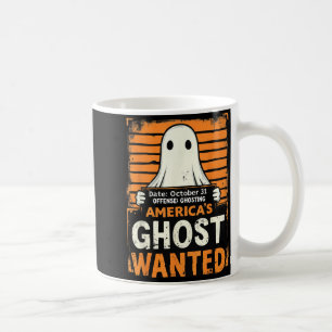 Mug Fantôme d'Amérique recherché Funny Halloween Ghost