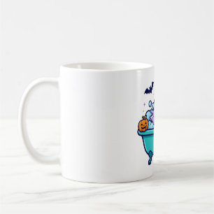Mug Fantôme dans l'art d'Halloween de canard en caoutc