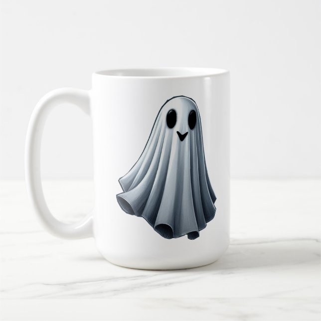 Mug Fantôme de feuille de calcul (Gauche)