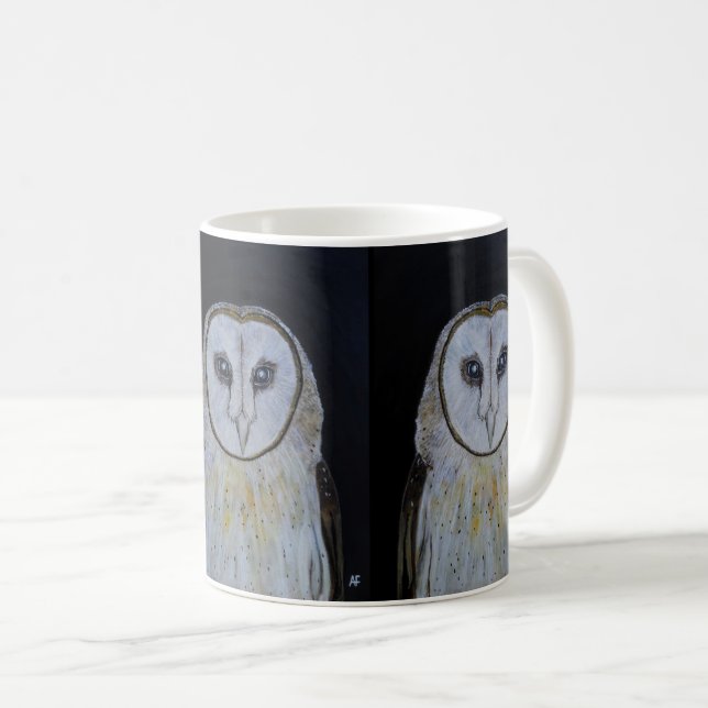 Mug Fantôme de la nuit Peinture d'Alfred Fox (Devant droit)