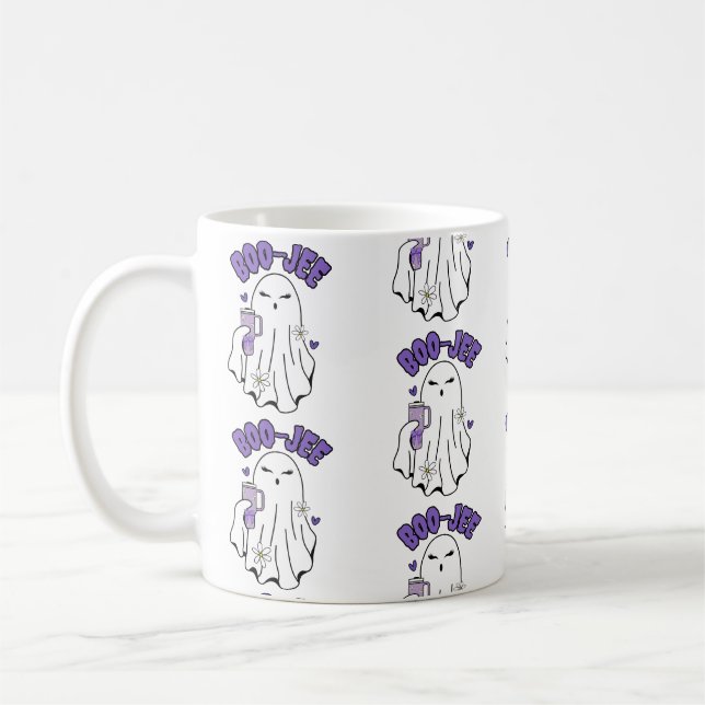 Mug Fantôme d'Halloween Boo-Jee mignon avec 40oz Tumbl (Gauche)