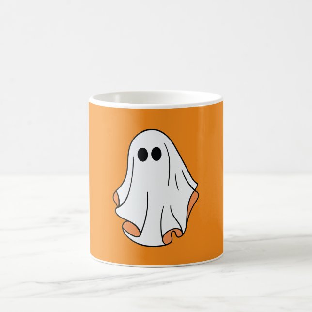 Mug Fantôme d'Halloween, Halloween drôle, Fête d'Hallo (Centre)