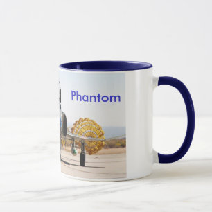 Mug Fantôme F-4 avec le parachute- frein, F4, C.A.