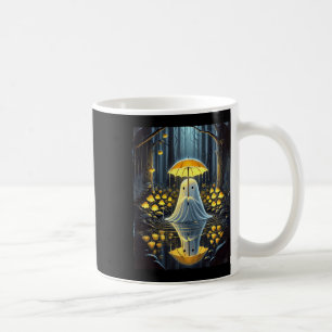 Mug Fantôme floral Halloween Costume saison Éffrayante