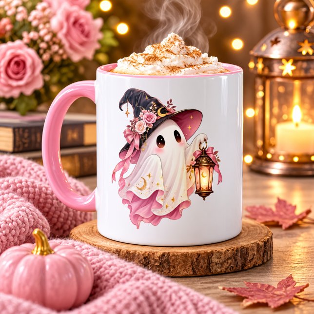 Mug fantôme mignon d'Halloween – C (Créateur téléchargé)