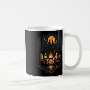 Mug Fantôme vintage Et Squelette Effrayant Squelette H