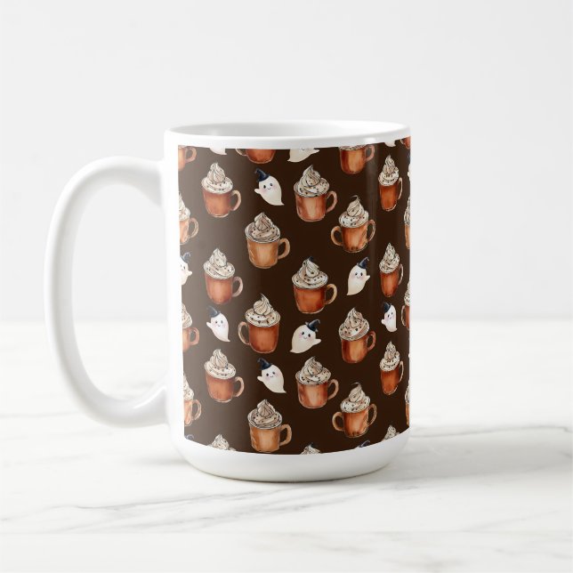 Mug Fantômes au parfum de citrouille (Gauche)