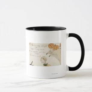 Mug Fantômes de GreetingJack-O-Lanterne de Halloween