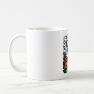 Mug Fantômes d'Halloween Citrouilles effrayantes Hibou