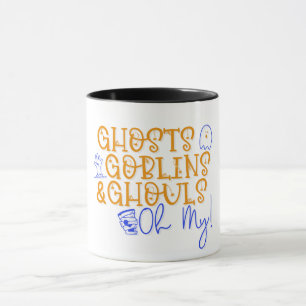 Mug fantômes Éffrayants gobelins goulous drôle hallowe