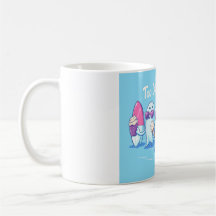 🏄‍♂️ Fantômes Surfeurs Trop Cool - Illustration F