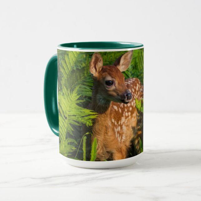 Mug Faon de cerf à queue blanche | Minnesota (Devant gauche)