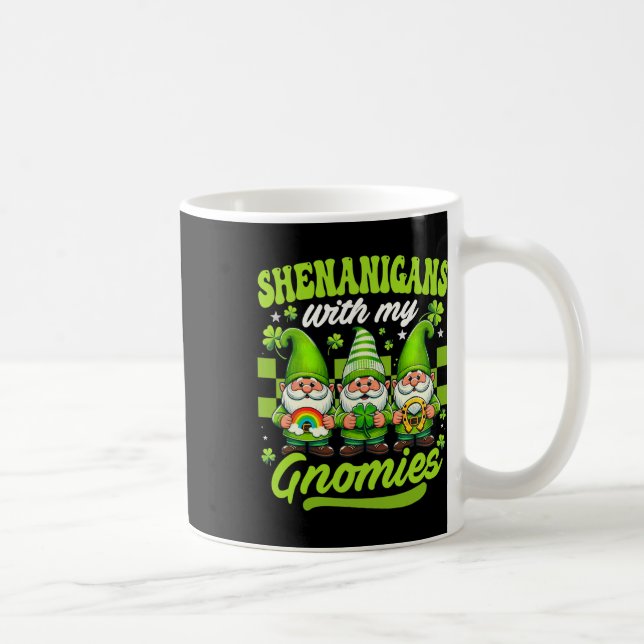 Mug Farces Avec Mes Gnomes St Patrick Gnomes (Droite)