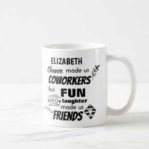 Mug Farewell Coworker Boss - nous sommes amis Custom