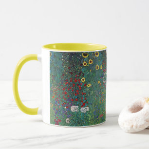 Mug Farmergarden w Sunflower de Klimt, fleurs Vintages